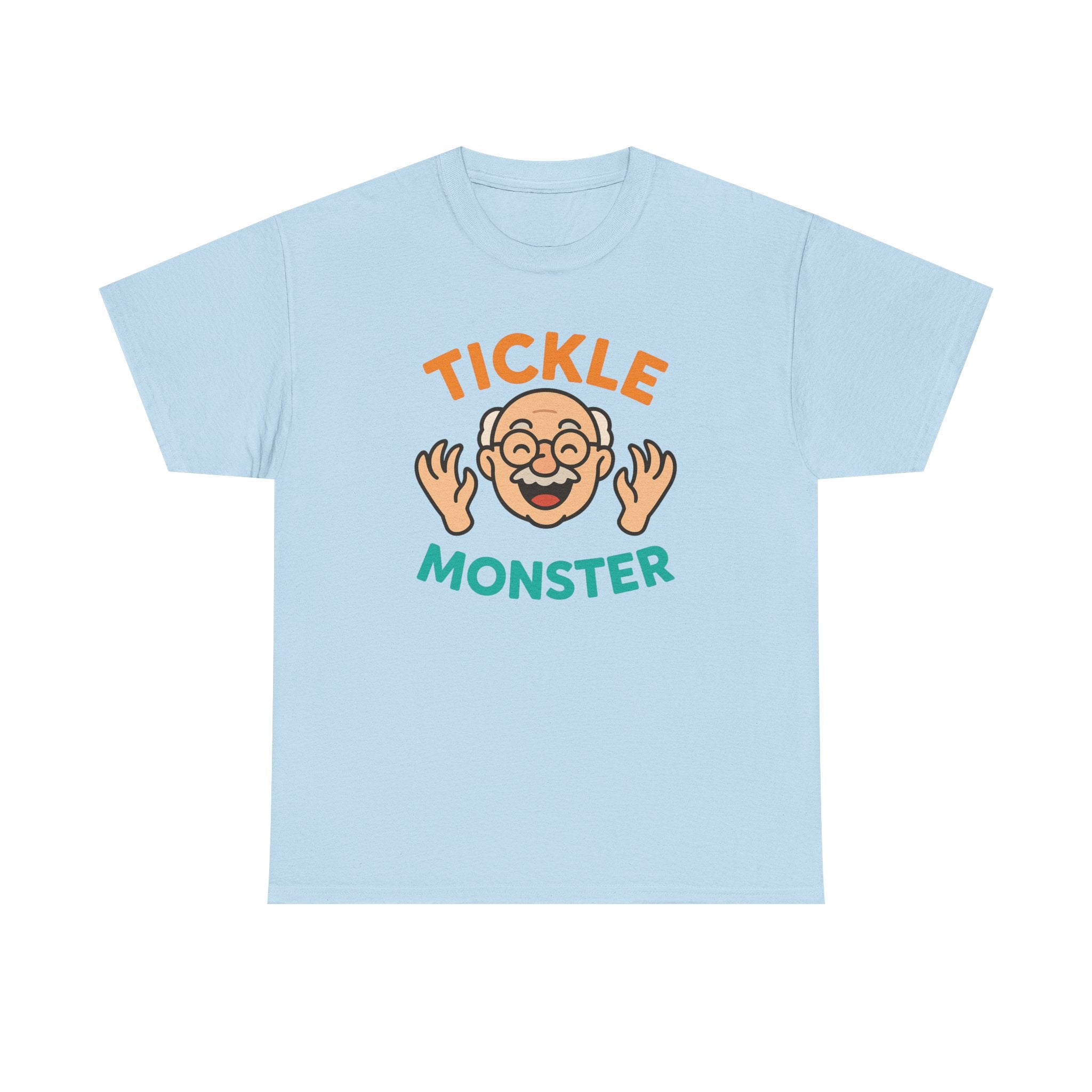 Tickle Monster T-Shirt — Funny Cartoon Grandpa Graphic Tee