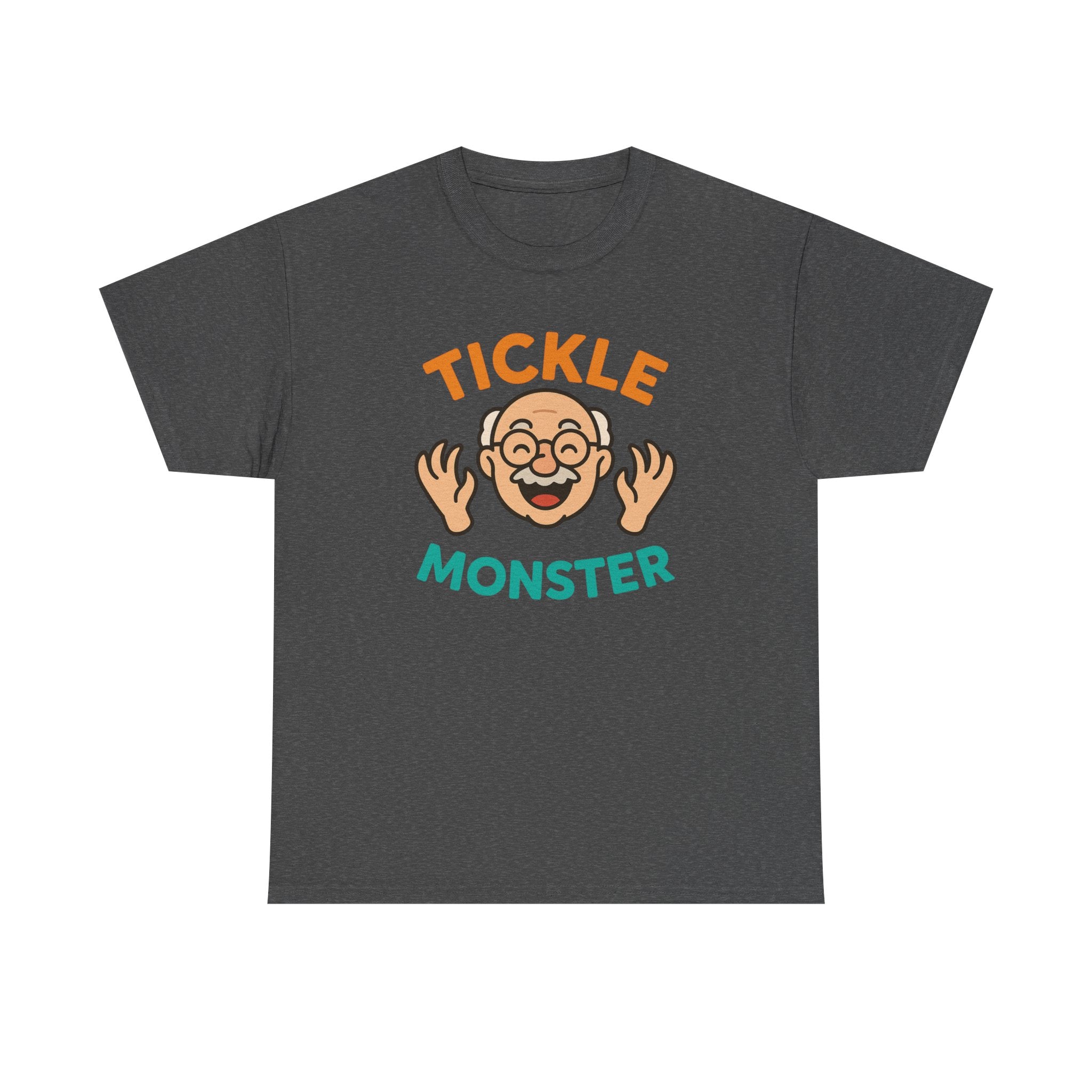 Tickle Monster T-Shirt — Funny Cartoon Grandpa Graphic Tee