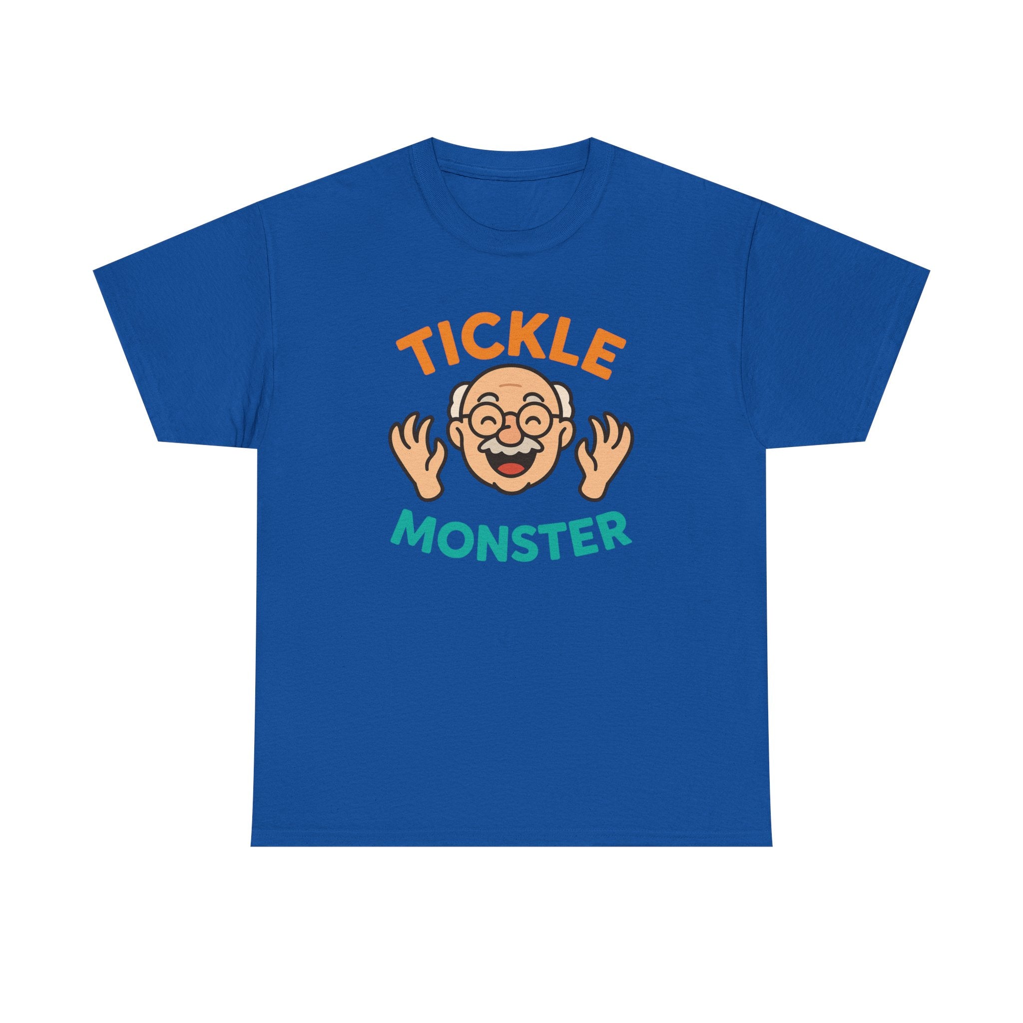 Tickle Monster T-Shirt — Funny Cartoon Grandpa Graphic Tee