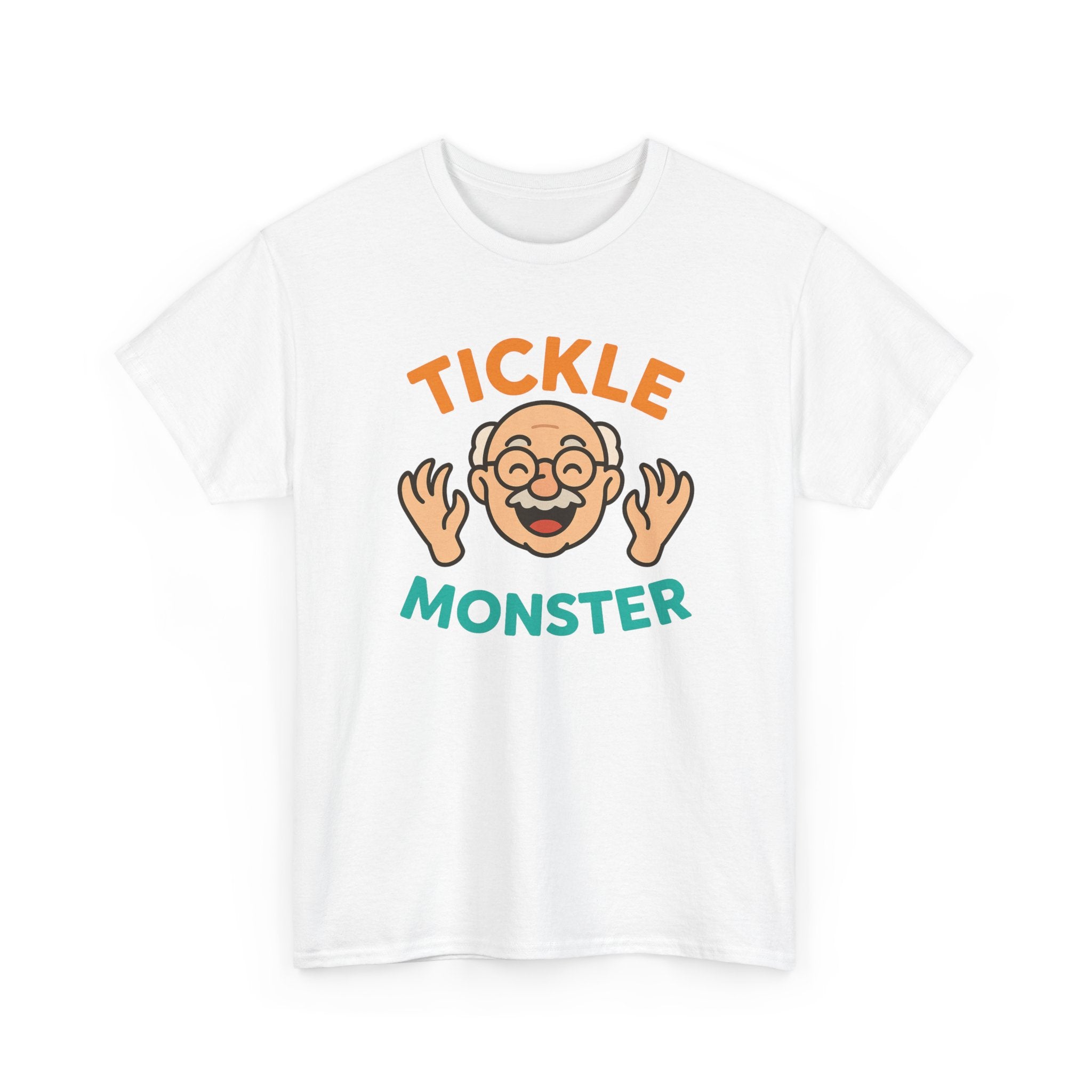 Tickle Monster T-Shirt — Funny Cartoon Grandpa Graphic Tee