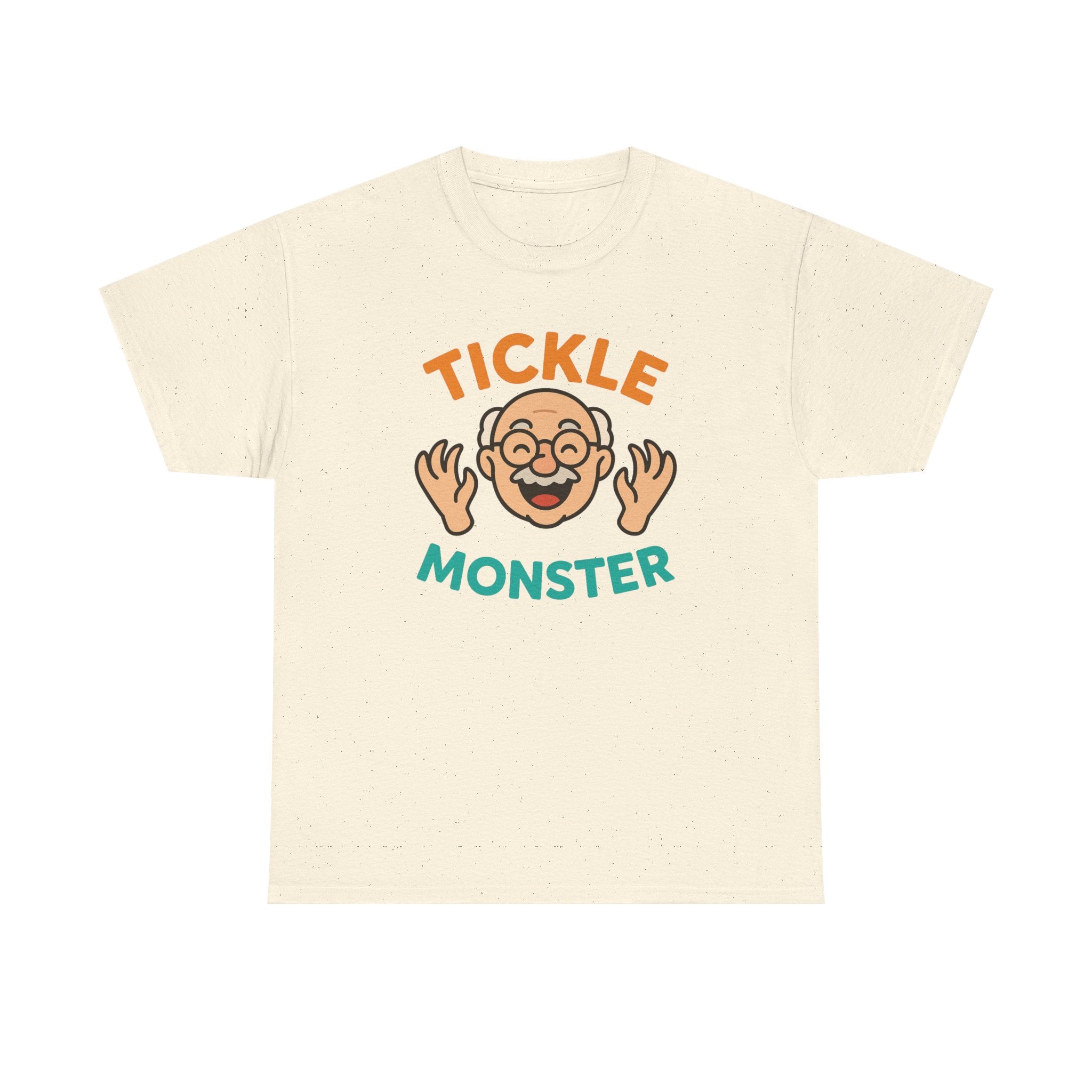 Tickle Monster T-Shirt — Funny Cartoon Grandpa Graphic Tee