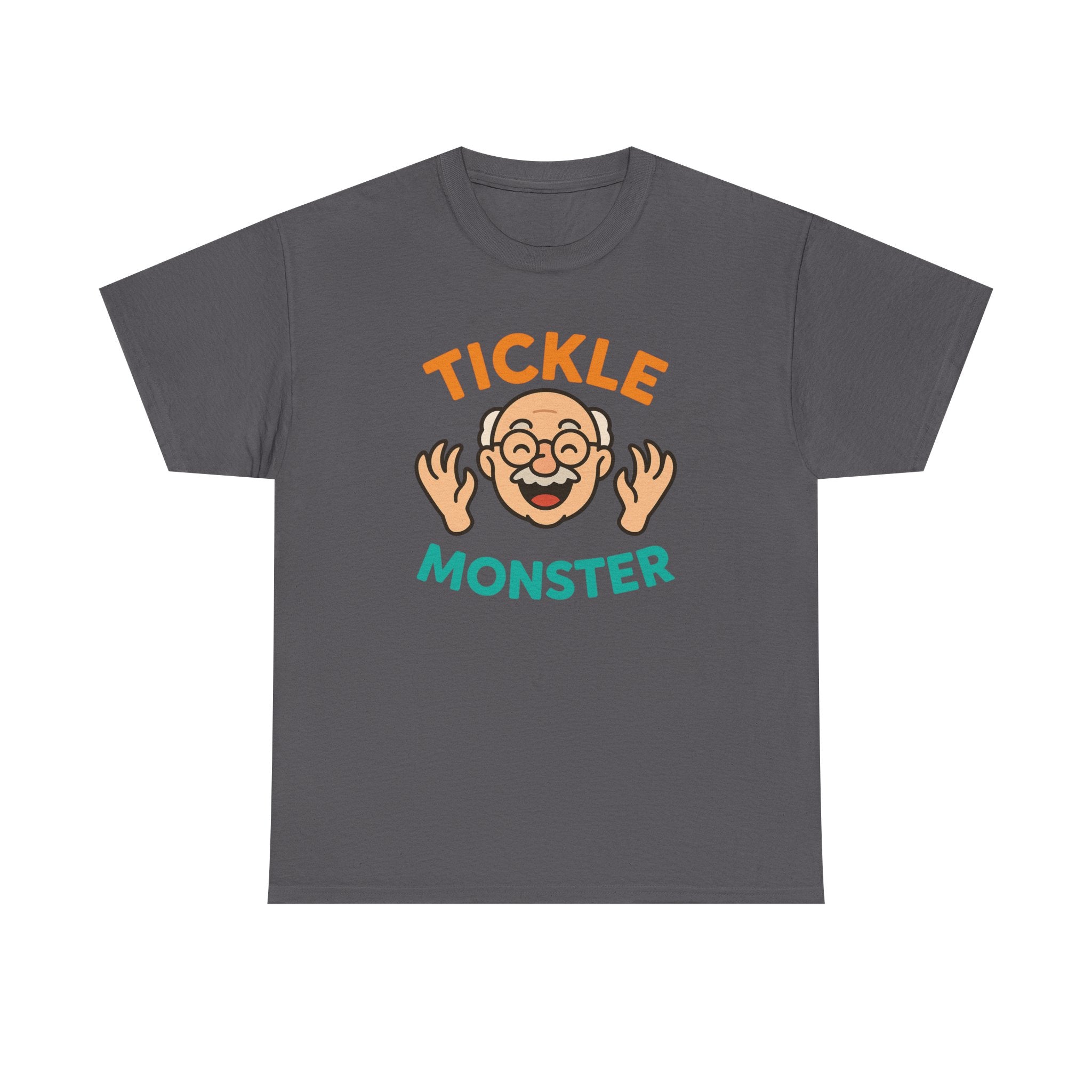 Tickle Monster T-Shirt — Funny Cartoon Grandpa Graphic Tee