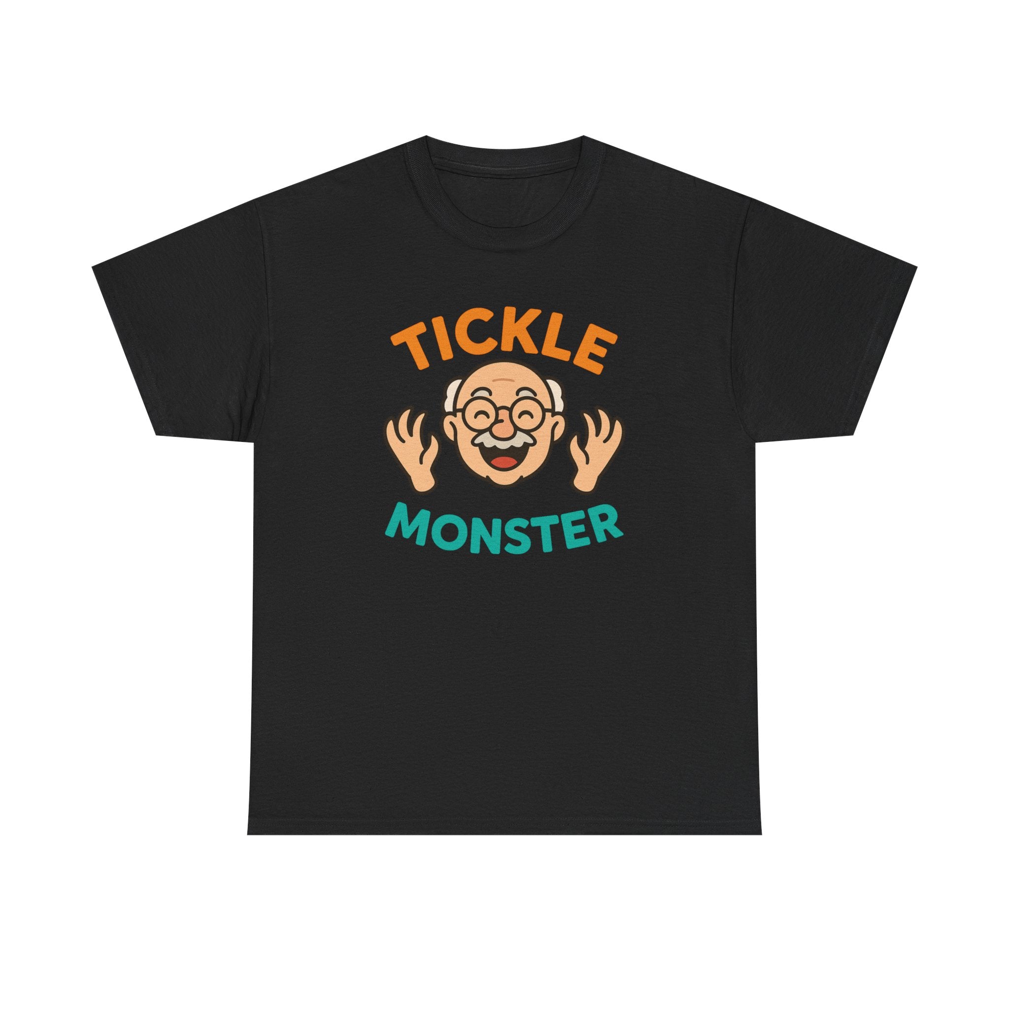Tickle Monster T-Shirt — Funny Cartoon Grandpa Graphic Tee
